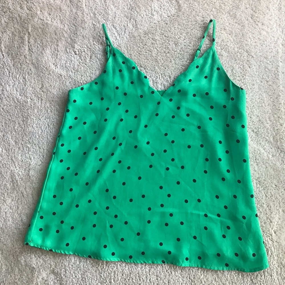 Chiffon Scalloped Cami